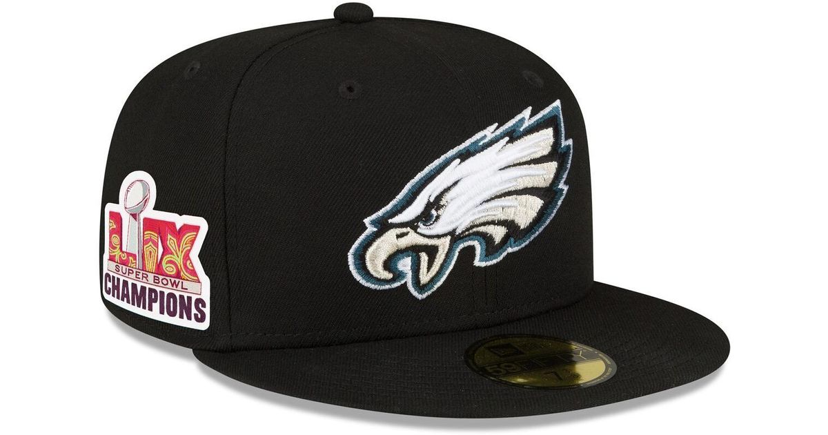KTZ Philadelphia Eagles Super Bowl Lix Champions Side Patch 59fifty ...