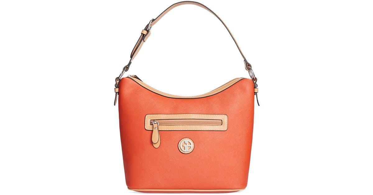 Giani Bernini Saffiano Faux Leather Medium Hobo Bag, Created For Macy's