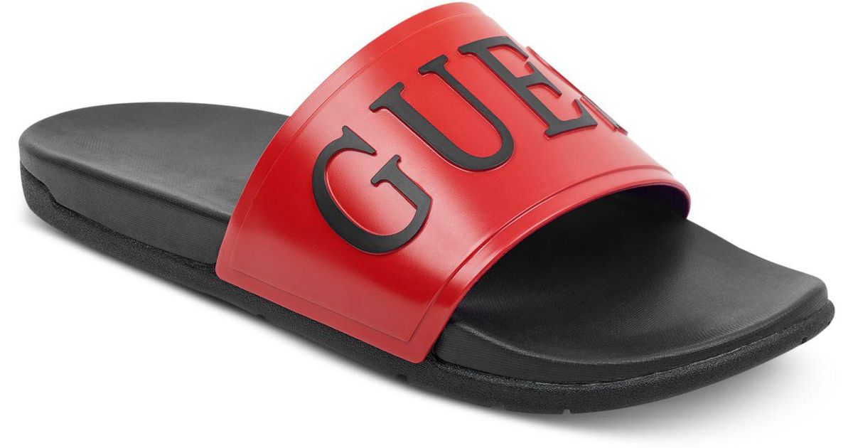 guess red slides