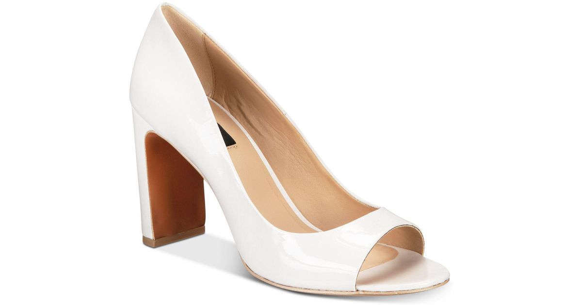 dkny peep toe pumps