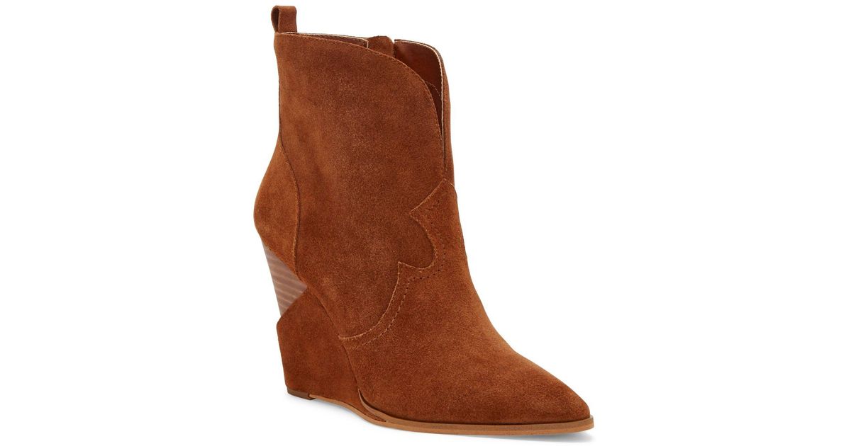 hilrie wedge booties