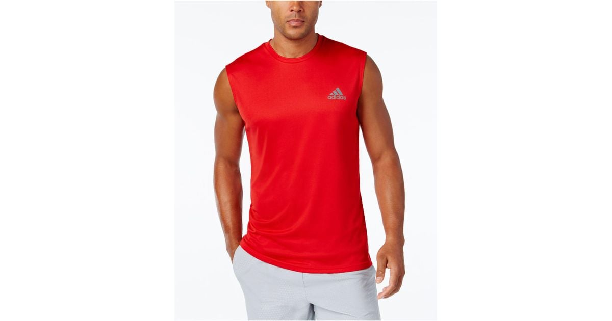 adidas climalite sleeveless t shirt