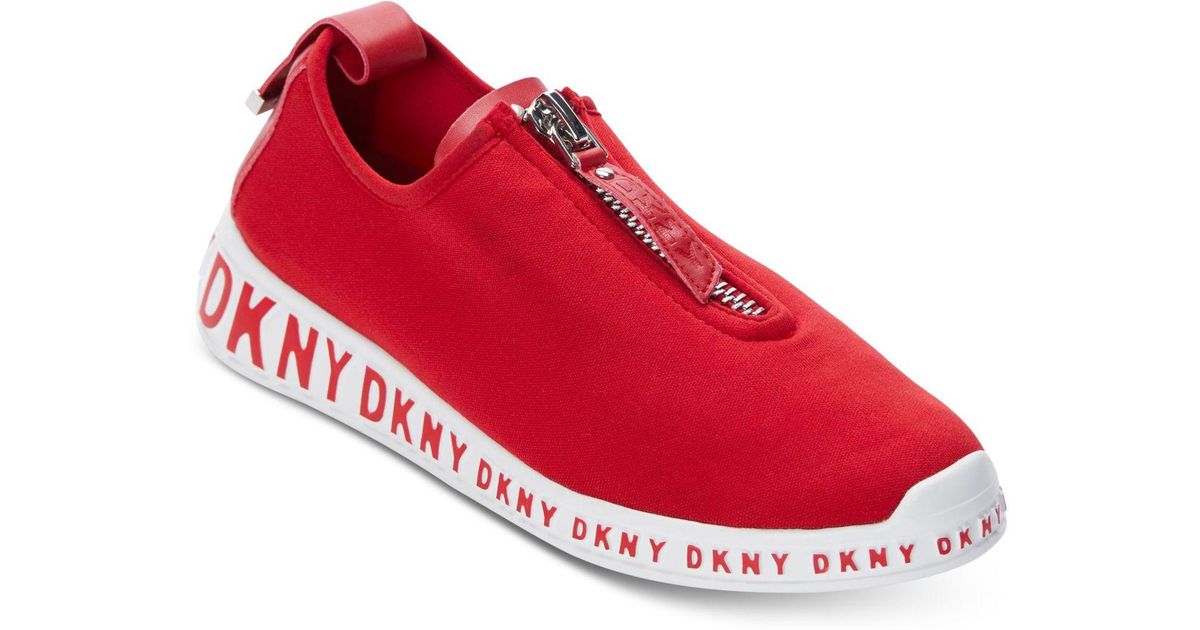dkny red sneakers