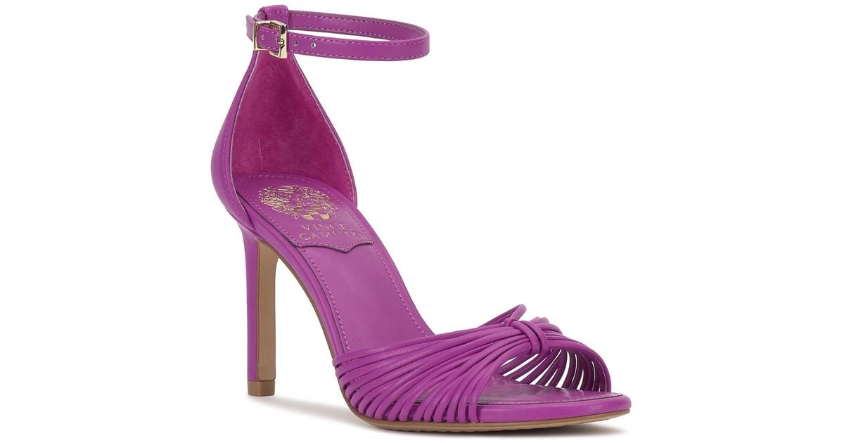 purple strappy dress sandals Blissful Step Women's Shoes Strappy Stiletto Heels Ankle Strap Open Toe Party Dress Sandals Purple 10, Size: Regular