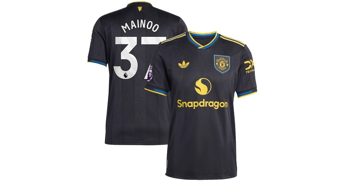 Mainoo Kit adidas Kobbie Mainoo Manchester United 2025/26 Third Authentic Player ...