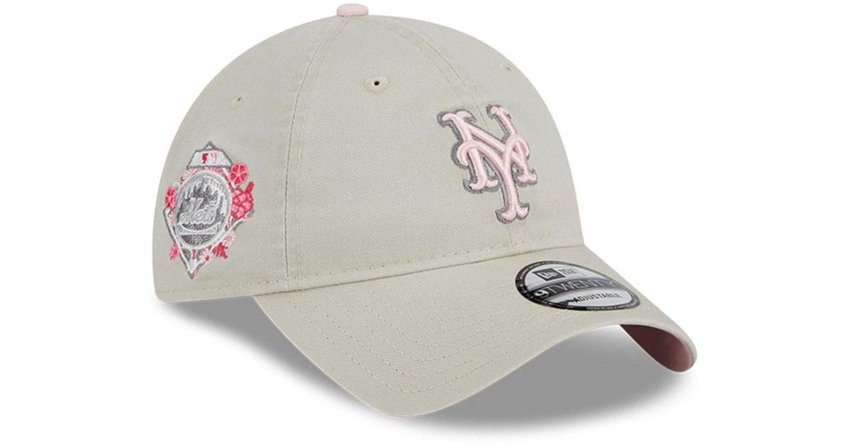 KTZ Khaki New York Mets 2023 Mother's Day 9twenty Adjustable Hat in