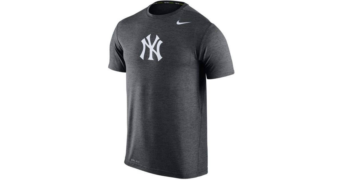 yankees nike dri fit t shirt