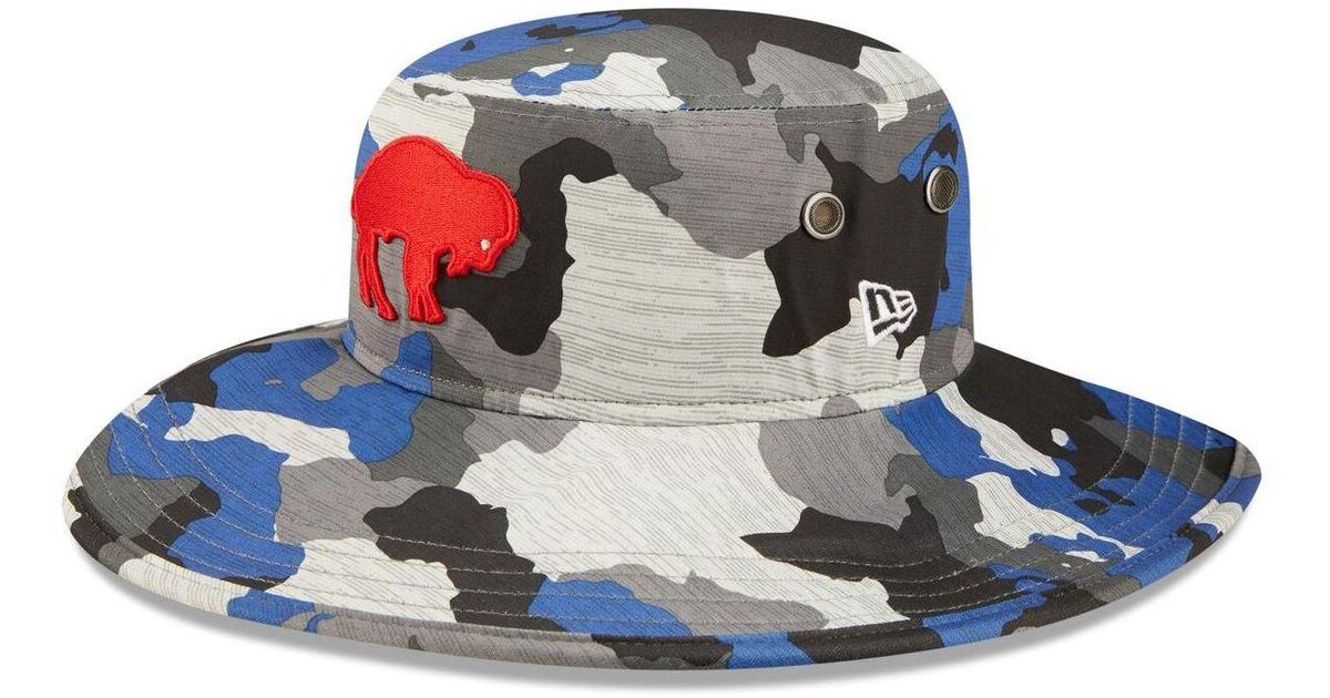 KTZ Camo Buffalo Bills 2022 Nfl Training Camp Official Historic Logo