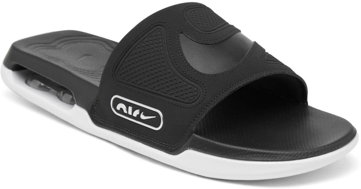 Nike Synthetic Air Max Cirro Slide Sandals From Finish Line In Black 