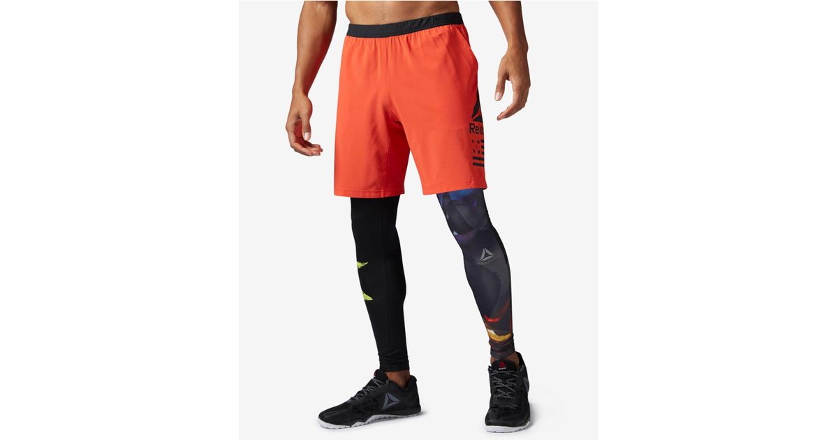 reebok men's speedwick shorts