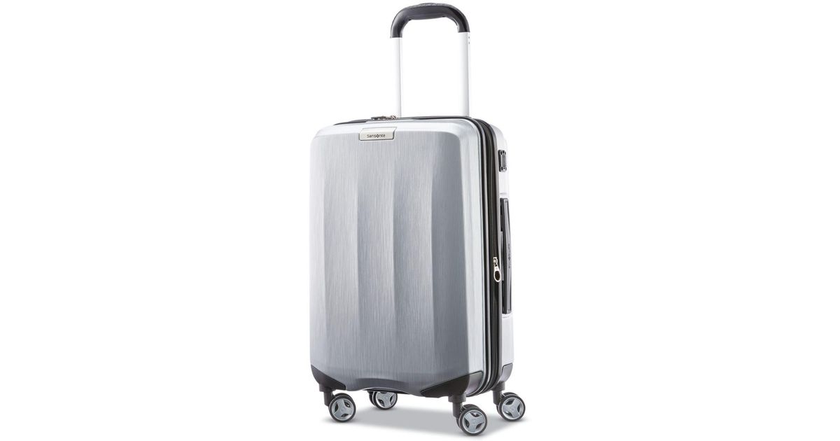 Samsonite Mystique 2.0 21" Hardside Carryon Spinner in Metallic Lyst
