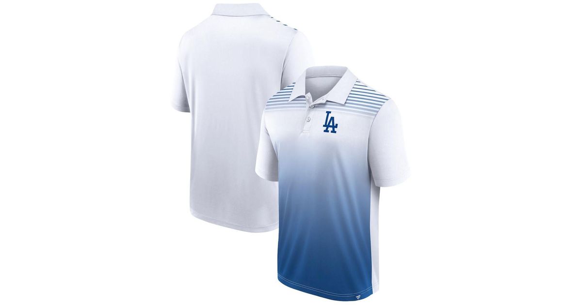 Fanatics Branded White, Royal Los Angeles Dodgers Sandlot Game Polo