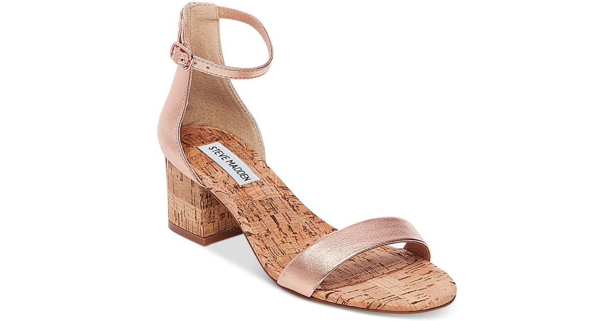 steve madden cork heels