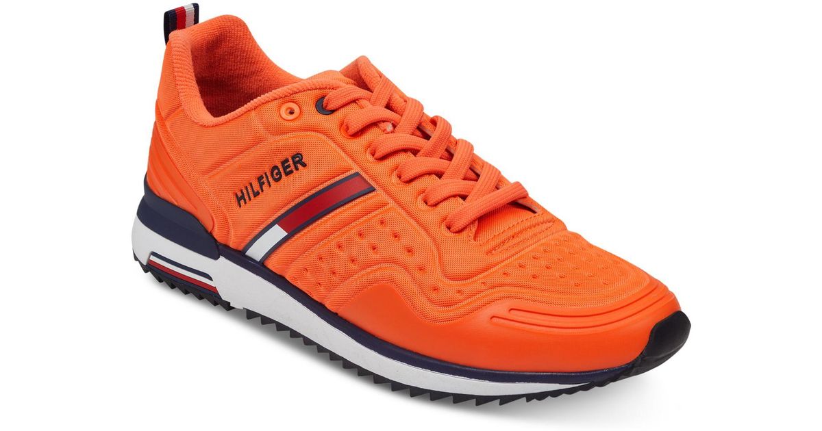 Tommy Hilfiger Vion Sneaker in Orange for Men - Lyst