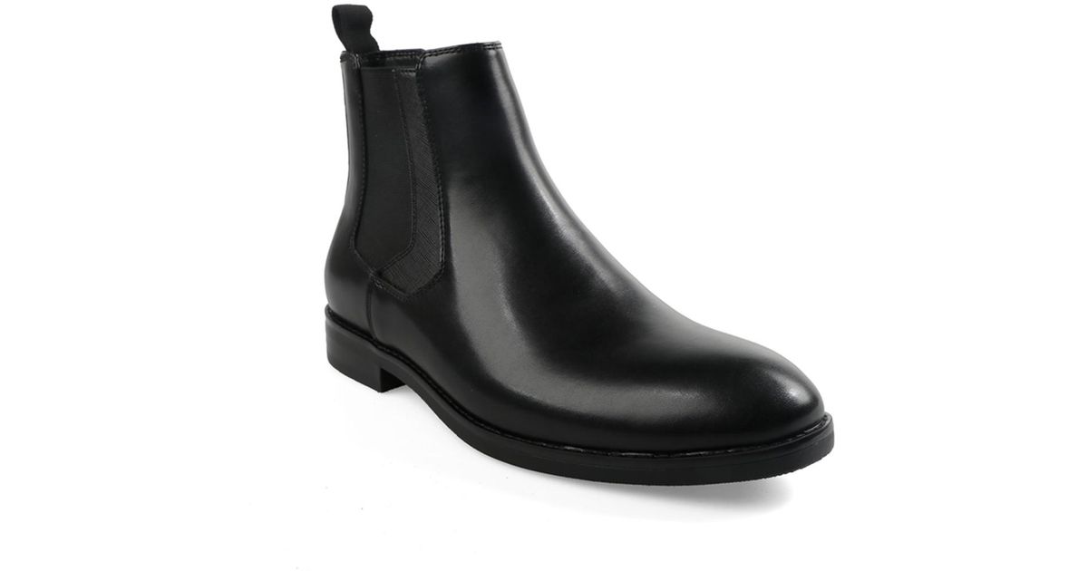 Alfani Thommas Chelsea Round Toe Boots in Black for Men | Lyst