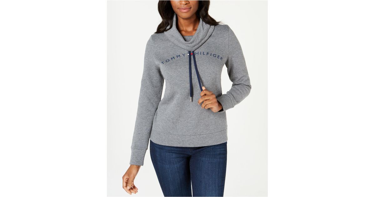tommy hilfiger cowl neck sweater