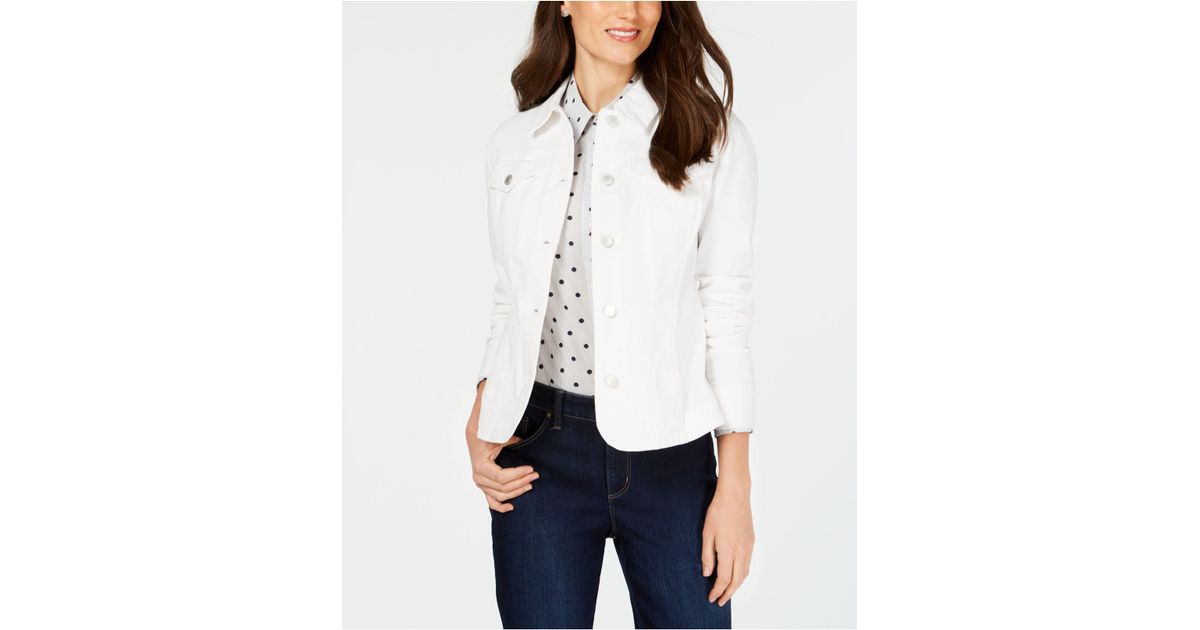 charter club denim jacket