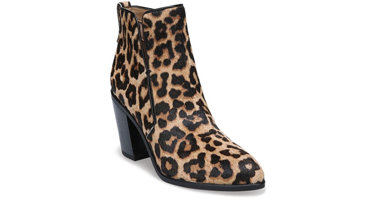 franco sarto orchard leopard booties