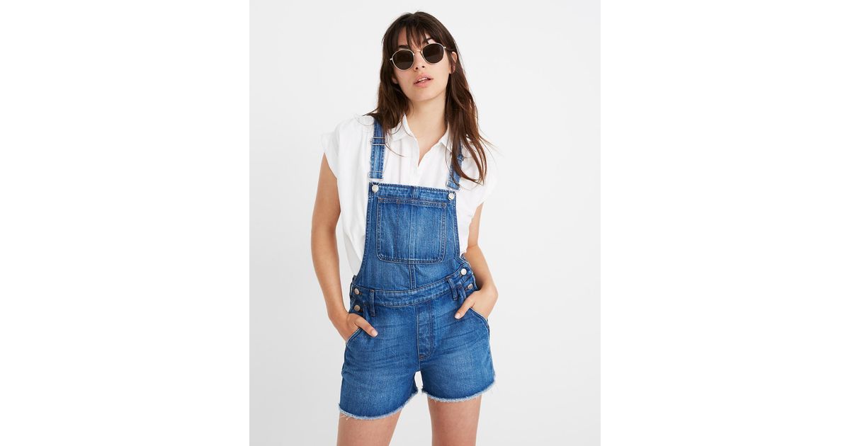 adirondack short overalls in denville wash