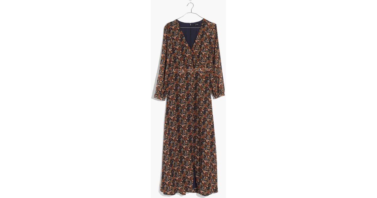 madewell nightflower maxi dress