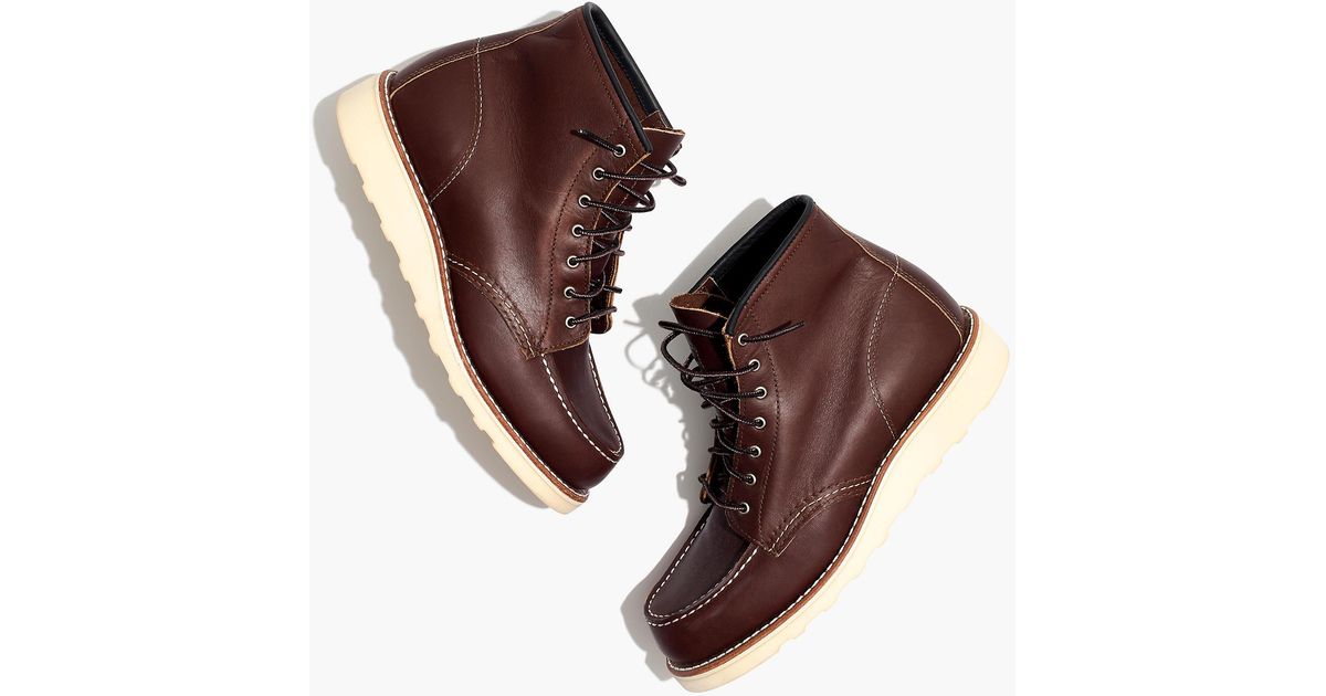 madewell red wing boots