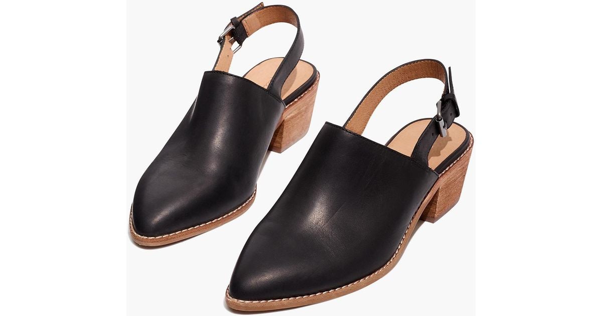 madewell slingback mule