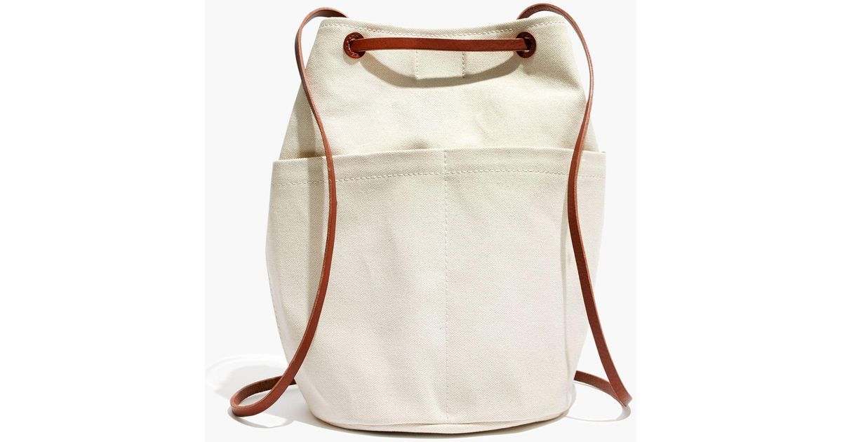 madewell drawstring backpack