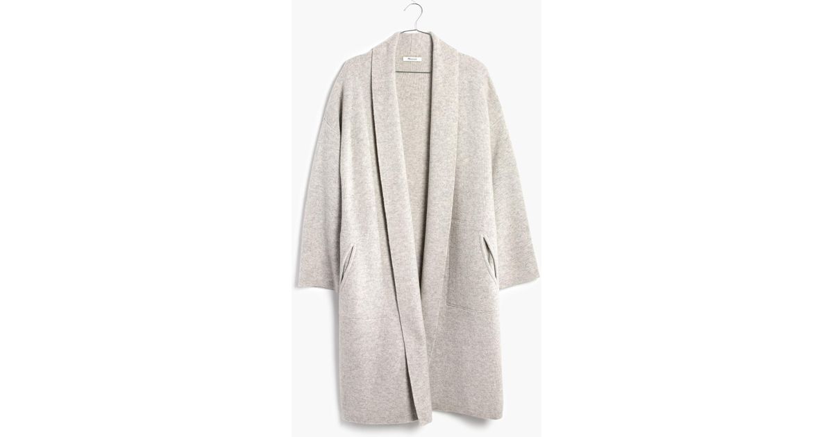 madewell rivington sweater coat