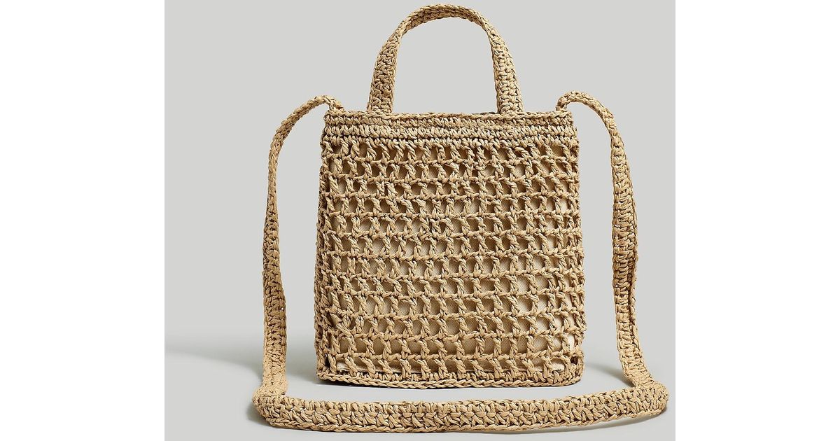 Madewell straw deals bag