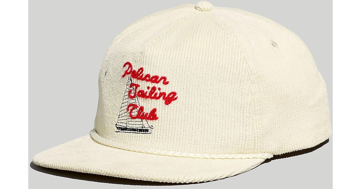 MW Corduroy Graphic Trucker Hat in Natural for Men Lyst