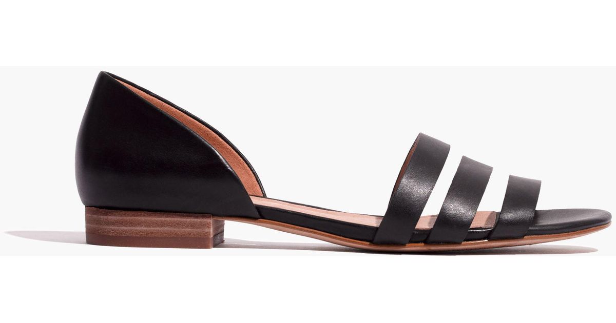 Madewell The Leila Sandal In Leather in 