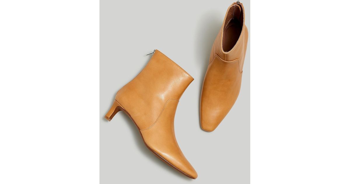 MW The Dimes Kitten-heel Boot In Leather | Lyst