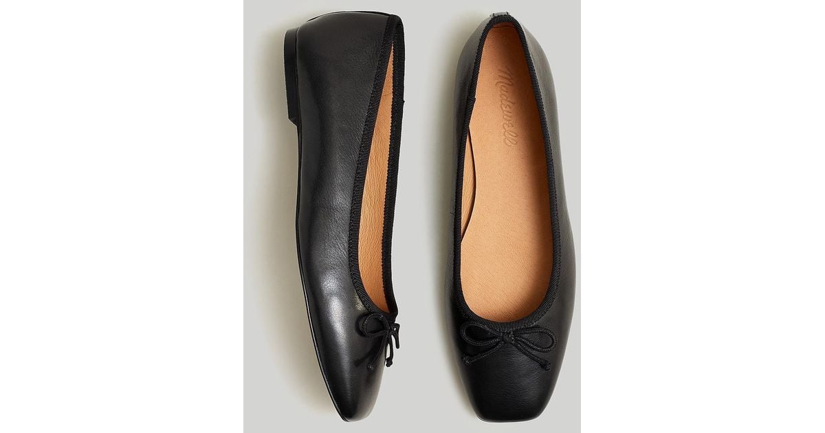 MW The Anelise Ballet Flat in Black | Lyst