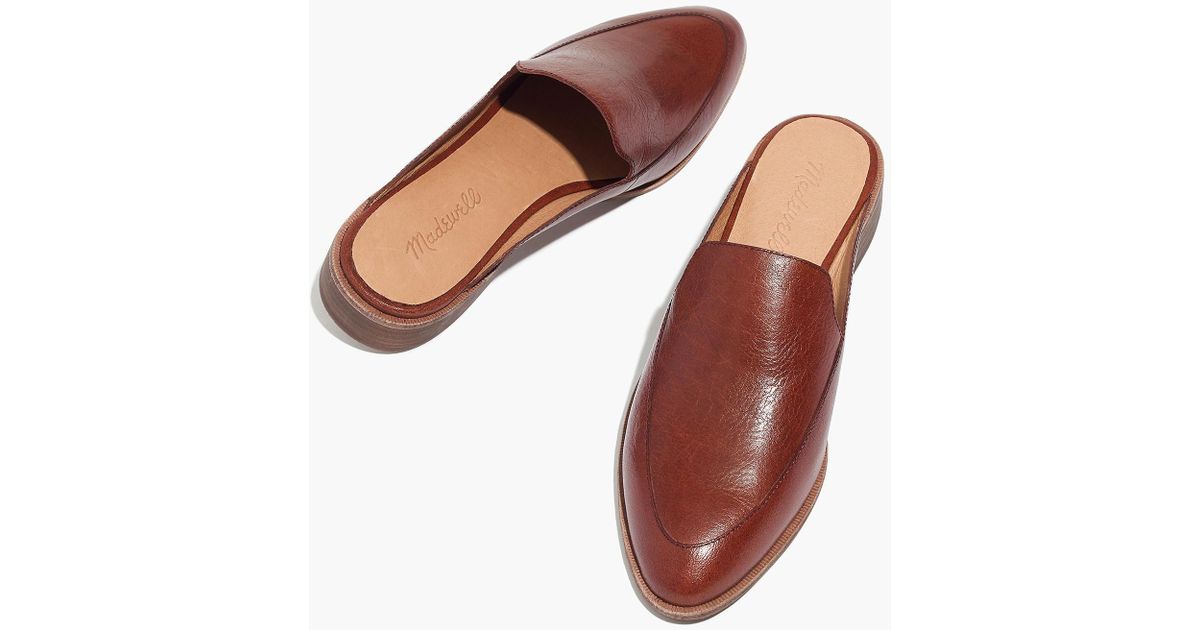 The frances loafer mule in leather Clearance