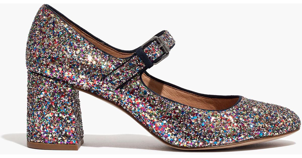 madewell glitter shoes