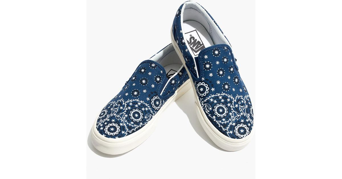 madewell vans slip on