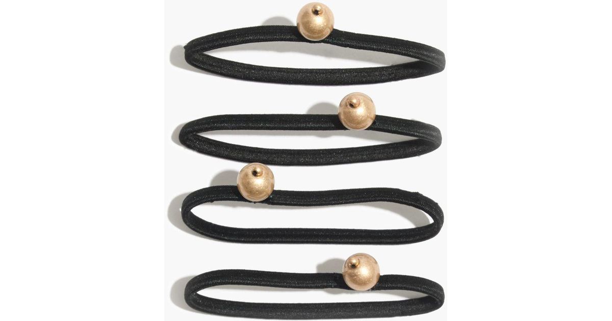 Madewell Black Bobble Hair Tie