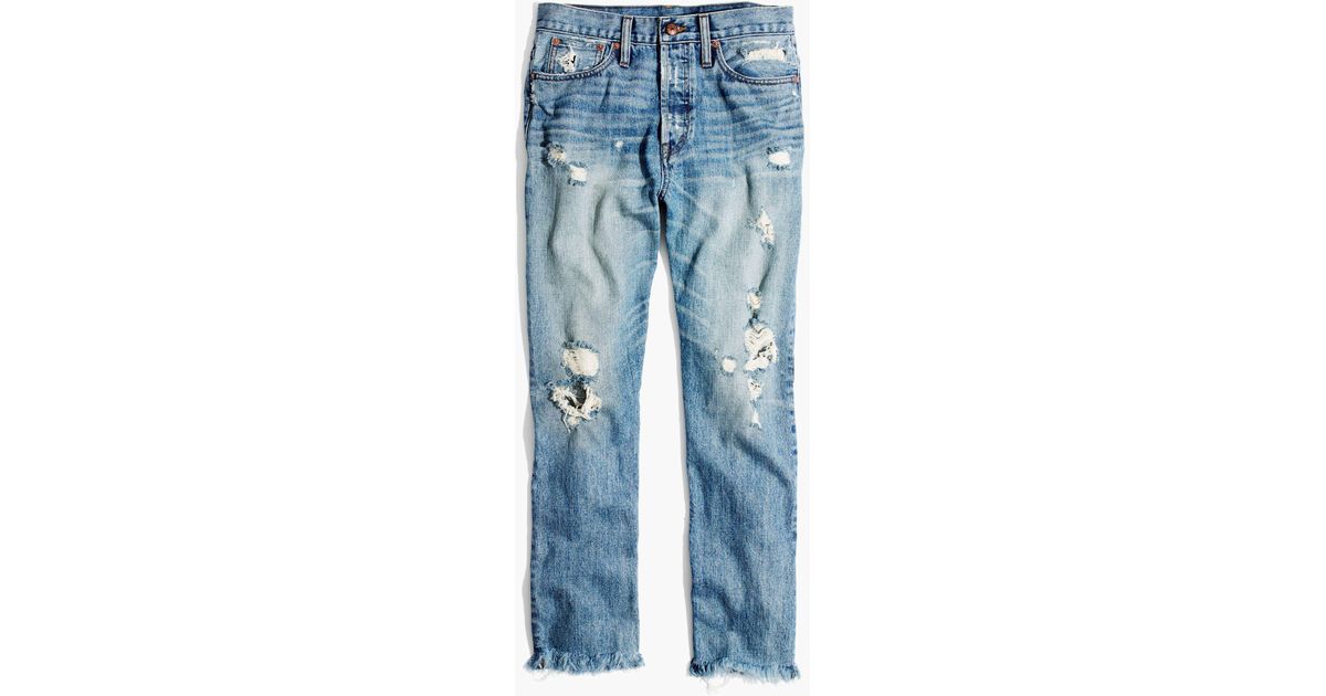 retro straight jeans