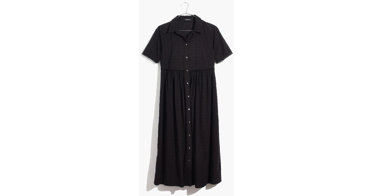 clipdot midi shirtdress