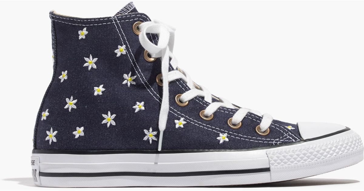 converse navy chuck taylor all star daisy