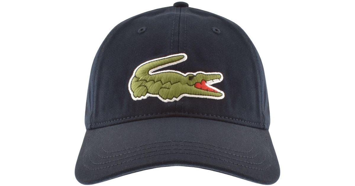 Lacoste Baseball Cap in Blue for Men Lyst