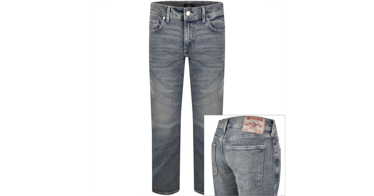 true-religion-ricky-sn-nf-straight-jeans-in-blue-for-men-lyst-uk