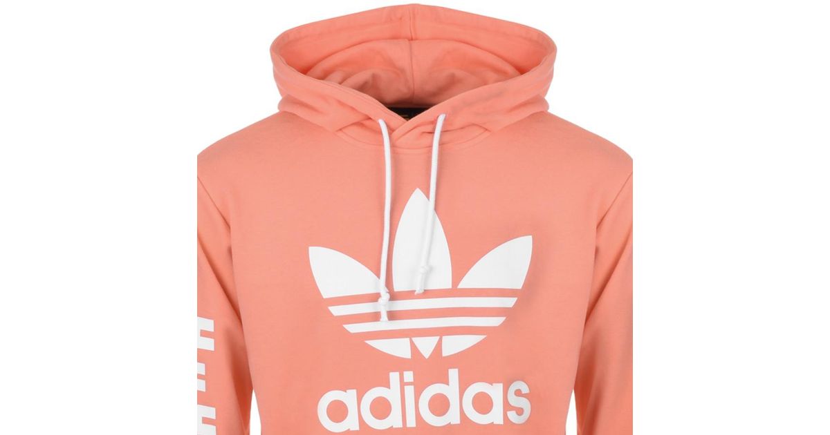adidas coral hoodie