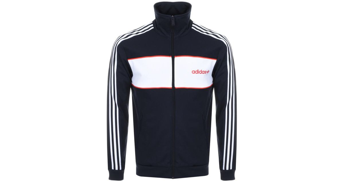 adidas block track top