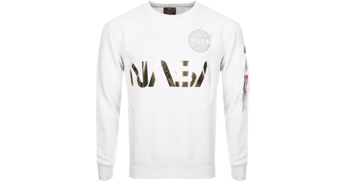 alpha industries reflective sweater