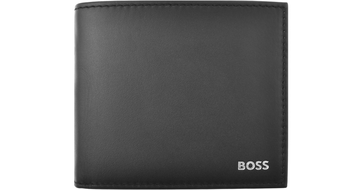 BOSS BUSINESS Boss Randy Bi-Fold Wallet in Black for Men | Lyst