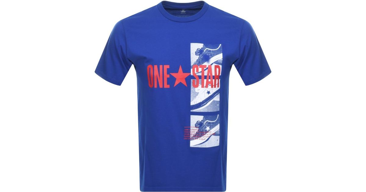 converse one star t shirt