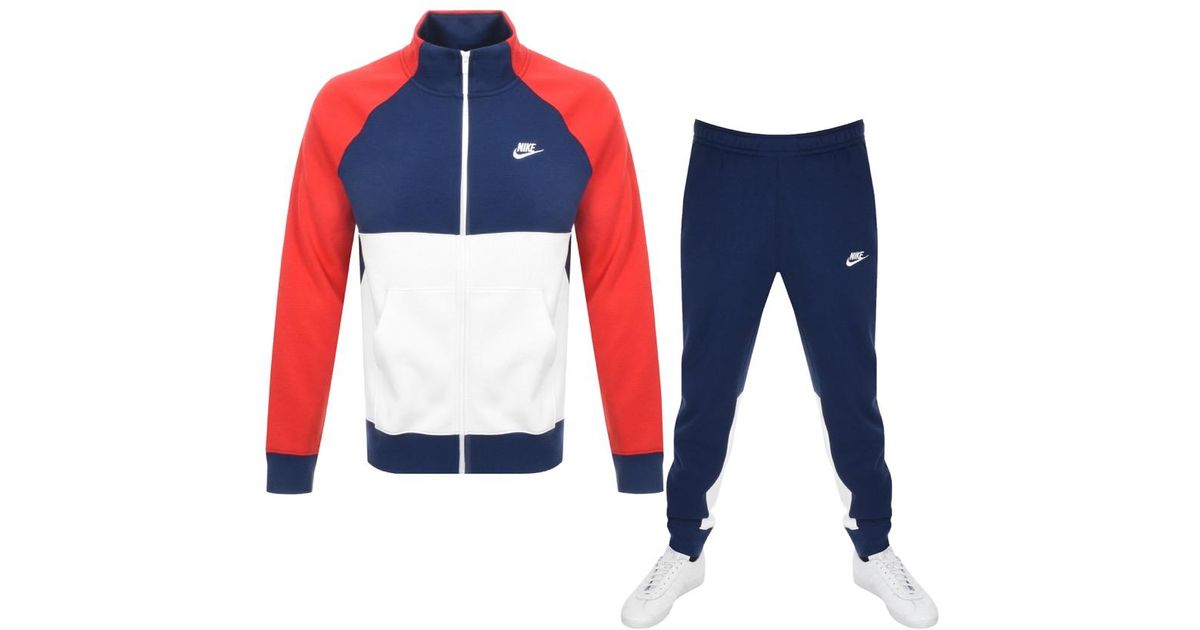 nike chariot fleece tracksuit