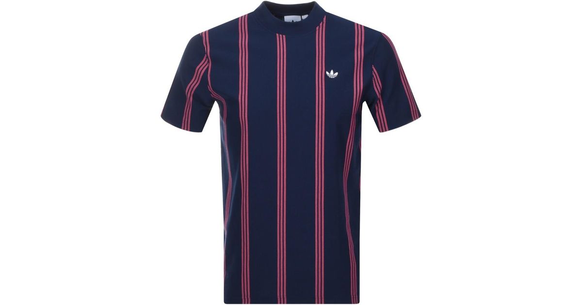 adidas stand collar t shirt