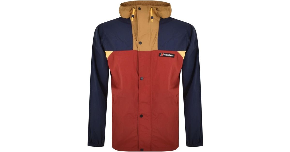 Berghaus Synthetic Windbreaker Jacket Burgundy in Blue for Men Lyst UK